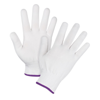 Seamless String Knit Gloves, Polyester, 15 Gauge, Ladies/X-Small Duraquip Inc