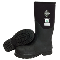 Bottes de travail avec doublure en molleton Chore Classic, Caoutchouc, Embout Acier, Pointure 5, Semelle R&eacute;sistant aux perforations Duraquip Inc