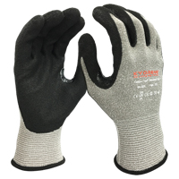 Gants r&eacute;sistants aux coupures, Taille Grand/9, Calibre 13, Rev&ecirc;tement Mousse de nitrile, Enveloppe en Kyorene, ANSI/ISEA 105 niveau 3/EN 388 niveau C Duraquip Inc