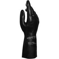 Technic NS-420 Gloves, Size 6/X-Small, 12.5" L, Latex/Neoprene, Flock-Lined Inner Lining, 30-mil Duraquip Inc