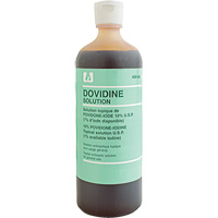 Povidone iodée topique, Liquide, Antiseptique SGE787 | Duraquip Inc