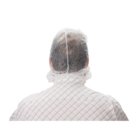 Cagoule jetable, Polypropyl&egrave;ne, Blanc Duraquip Inc