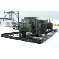 Barres L-Rod Insta-Berm, Capacit&eacute; 748 gal. US, 10' la x 10' lo x 12" h, Support en L Duraquip Inc