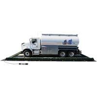 Berme de confinement secondaire pour v&eacute;hicules Ride-Side Berm, Capacit&eacute; 7500 gal. US, 20' la x 40' lo x 15" h, Support en L Duraquip Inc