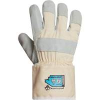 Endura&reg; Cut-Resistant Gloves, Small, Split Leather Palm Duraquip Inc