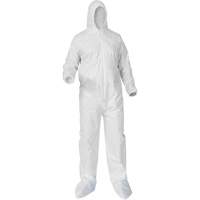 Kleenguard A35 Coveralls, 2X-Large, White, Microporous Duraquip Inc
