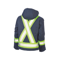 Safety Jacket, Navy Blue, Large Duraquip Inc