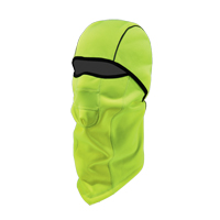 N-Ferno&reg; 6823 Wind-Proof Hinged Balaclava, Fleece, High-Visibility Lime Green Duraquip Inc