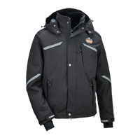 N-Ferno&reg; 6466 Thermal Jacket, Men's, Small, Black Duraquip Inc