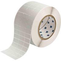 Glossy Rating Plate Labels, Metalized Polyester, 1" L x 0.5" H, Silver Duraquip Inc