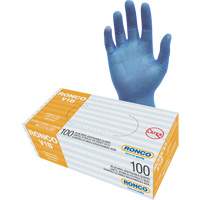 Disposable Gloves, X-Large, Vinyl, 3-mil, Powder-Free, Clear Duraquip Inc