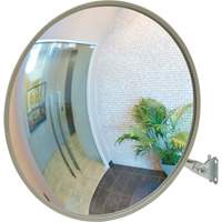 Miroir convexe avec bras télescopique, Intérieur/Extérieur, Diamètre 30" SGI555 | Duraquip Inc