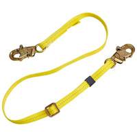 Web Adjustable Positioning Lanyard, 1 Legs, 4', CSA Class B, Polyester Duraquip Inc
