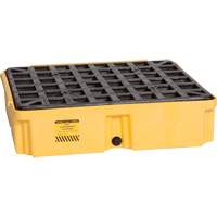 Plateforme de d&eacute;versement modulaire, Capacit&eacute; de d&eacute;versement 15 gal. US, 26" x 26,25" x 6,5" Duraquip Inc