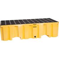 Palette de confinement des d&eacute;versements, Capacit&eacute; de d&eacute;versement 66 gal. US, 26,25" x 51" x 13,75" Duraquip Inc