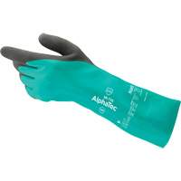 Gants r&eacute;sistants &agrave; la coupure et aux produits chimiques 58-735 AlphaTec, Taille 6, 13" lo, Nitrile, Doublure en Nylon, 39 mils Duraquip Inc