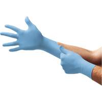 Xceed&reg; XC-310 Examination Gloves, Small, Nitrile, 4.3-mil, Powder-Free, Blue, Class 2 Duraquip Inc