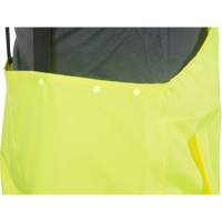 RZ1000 Rain Bib Pants, Polyester, Small, High Visibility Lime-Yellow Duraquip Inc