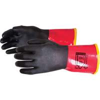 Chemstop Extreme Comfort Gloves, Size 7, 12" L, Nitrile/PVC, 30-mil Duraquip Inc