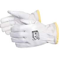 Gants de conducteur antistatiques et ignifuges Endura, Petit, Paume en Cuir fleur de ch&egrave;vre, Rhovyl Duraquip Inc