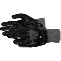 Dexterity&reg; Impact-Resistant Work Gloves, Small, Synthetic Palm, Knit Wrist Cuff Duraquip Inc