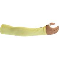 Cut-Resistant Sleeves, Kevlar&reg;, 14", ASTM ANSI Level A4, Yellow Duraquip Inc