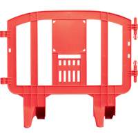 Barricade Minit, Emboîtables, 49" lo x 39" h, Rouge SGN478 | Duraquip Inc