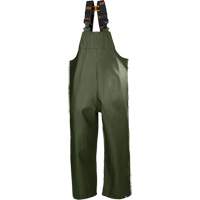 Gale Rain Bib Pants, X-Small, Polyester, Green Duraquip Inc