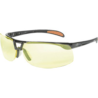 Prot&eacute;g&eacute; Safety Glasses with HydroShield Lenses, Amber Lens, Anti-Fog/Anti-Scratch, ANSI Z87+ Duraquip Inc