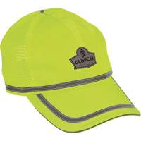 GloWear&reg; 8930 High Visibility Baseball Cap, High Visibility Lime-Yellow, Polyester Duraquip Inc