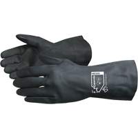 Chemstop Lined Chemical-Resistant Gloves, Size 7, 12" L, Neoprene, Flock-Lined Inner Lining, 30-mil Duraquip Inc