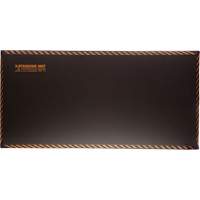 Tapis anti-fatigue pour travail debout, Lisse, 18" x 36" x 1", Noir, Caoutchouc Duraquip Inc
