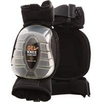 Gel-Pro Articulating Knee Pads, Buckle Style, Plastic Caps, Gel Pads Duraquip Inc