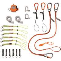 Trousse de longes de fixation d'outils pour monteurs d'&eacute;chafaudages 3187 Squids Duraquip Inc