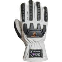Endura&reg; 378GKGVBE Cut & Impact Resistant Gloves, Small, Goatskin Palm, Driver Cuff Duraquip Inc