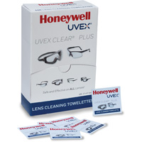 Uvex<sup>®</sup> Clear<sup>®</sup> Plus Towelettes, 5.25" x 8", Pack Of 100 SGQ555 | Duraquip Inc