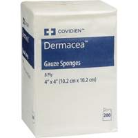 Gauze Sponges, Pad, 4" L x 4" W, Medical Device Non-Medical Duraquip Inc