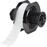 B33 Series Chemical Resistant Laboratory & Vial Top Labels, Polyester, 1" L x 0.5" H, White Duraquip Inc