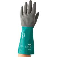 Gants r&eacute;sistants aux produits chimiques AlphaTec s&eacute;rie 58-435, Taille 7, 15" lo, Nitrile, Doublure en Coton/Ouat&eacute;e, 10 mils Duraquip Inc