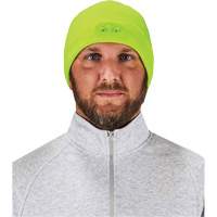 N-Ferno&reg; Skull Cap Beanie Hat with LED Lights, One Size, High-Visibility Lime Green Duraquip Inc