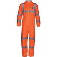Combinaison haute visibilit&eacute; avec collet, Petit, Orange, Tyvek 500 Duraquip Inc