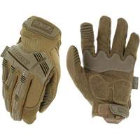 M-Pact&reg; Coyote Tactical Impact Gloves, 8, Synthetic Palm, Hook & Loop Cuff Duraquip Inc
