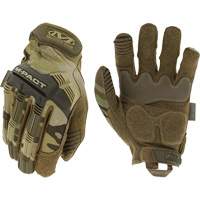 M-Pact&reg; MultiCam Tactical Impact Gloves, 8, Synthetic Palm, Hook & Loop Cuff Duraquip Inc
