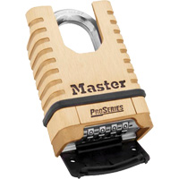 Cadenas &agrave; combinaison prot&eacute;g&eacute; ProSeries, Laiton, Laiton massif, Largeur de 2-1/4" Duraquip Inc