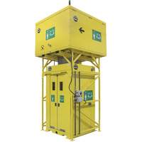 Enclosed Outdoor Gravity Fed Safety Shower SGS361 | Duraquip Inc