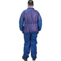 Coveralls, Medium, Blue, Polypropylene Duraquip Inc
