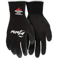 Ninja&reg; Coated Gloves, Large, HPT Coating, 15 Gauge, Nylon Shell Duraquip Inc
