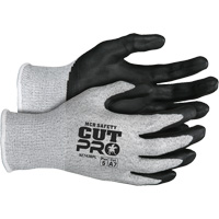 Safety Cut Pro Cut Resistant Gloves, Size Large, 13 Gauge, Bi-Polymer Coated, HPPE Shell, ASTM ANSI Level A7 Duraquip Inc