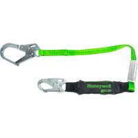 Miller&reg; HP Shock-Absorbing Lanyard, 4', Locking Rebar Hook Center, Locking Snap Hook Leg Ends, Polyester Duraquip Inc