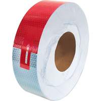 Conspicuity Tape, 2" W x 150' L, Red & White SGU270 | Duraquip Inc